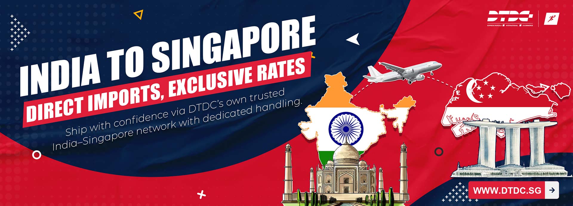 India to Singapore – Direct Imports, Exclusive Rates